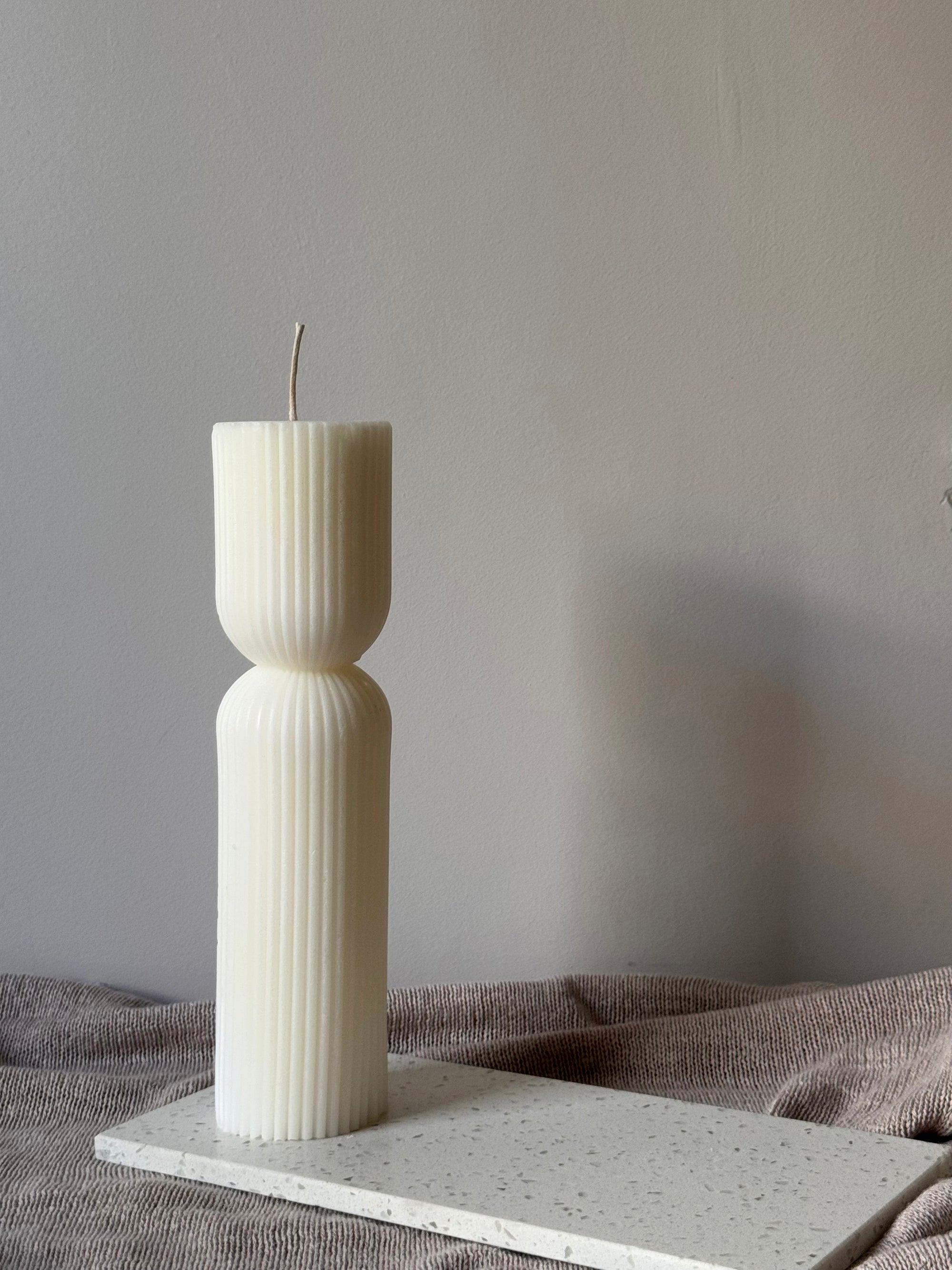 Hourglass Candle