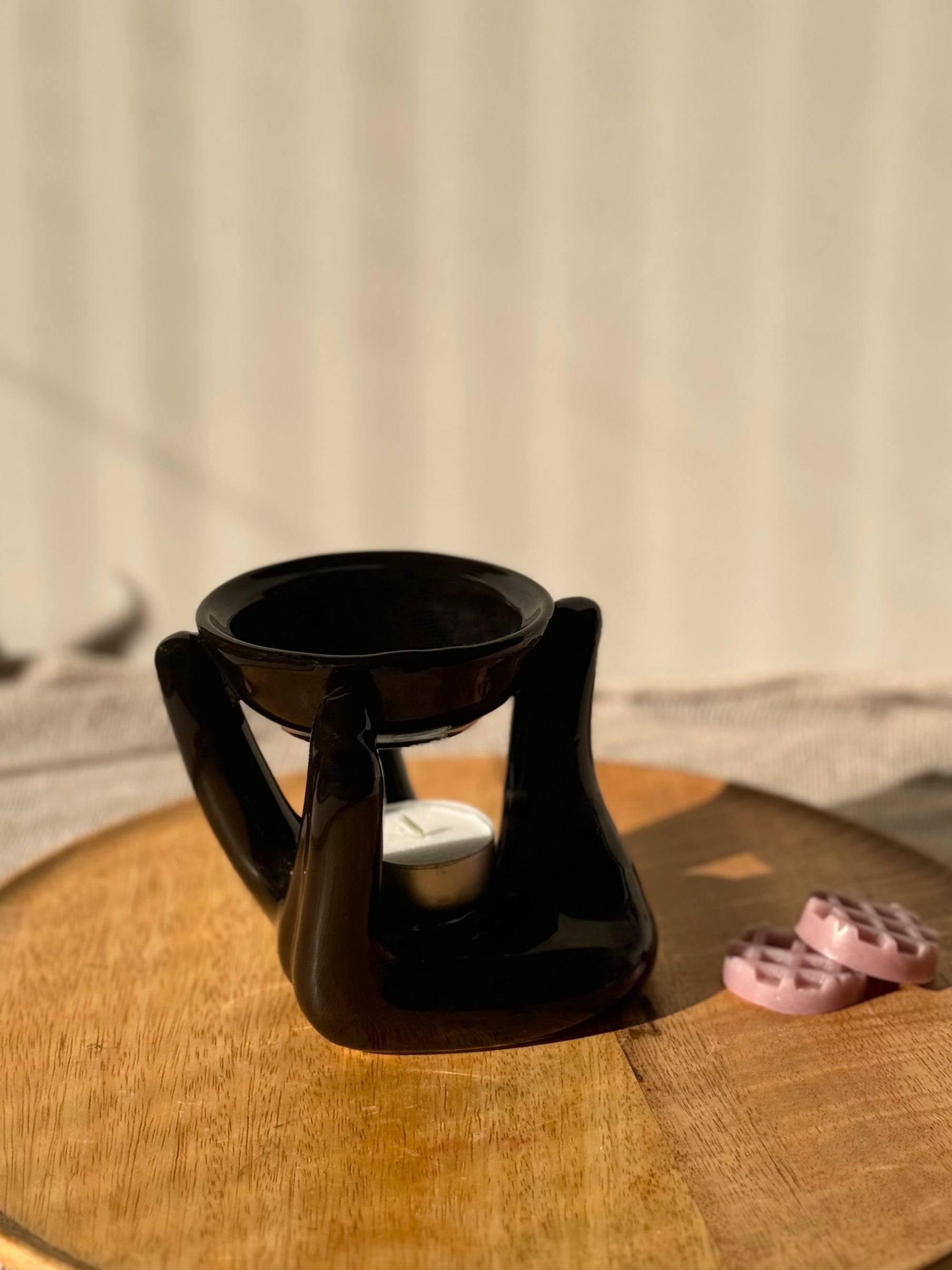 Hand Wax Burner - Black